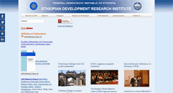 Desktop Screenshot of edri.org.et