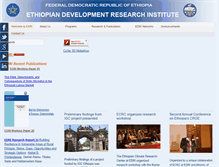 Tablet Screenshot of edri.org.et